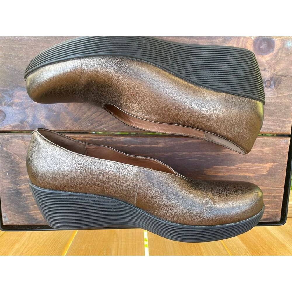 Clarks Claribel Flare Wedges - Sz 9 - Picture 2 of 6